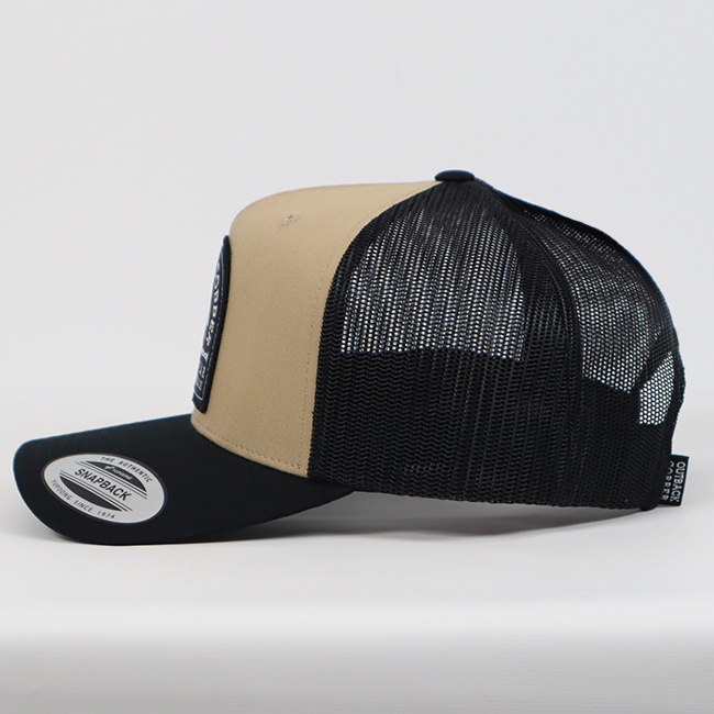 Roma Cap Black/Khaki/Black