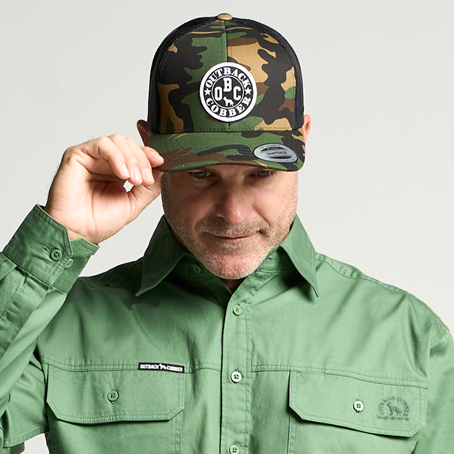 DURACK CAP Camo/Black