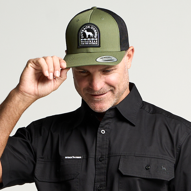 MITCHELL CAP Green/Black