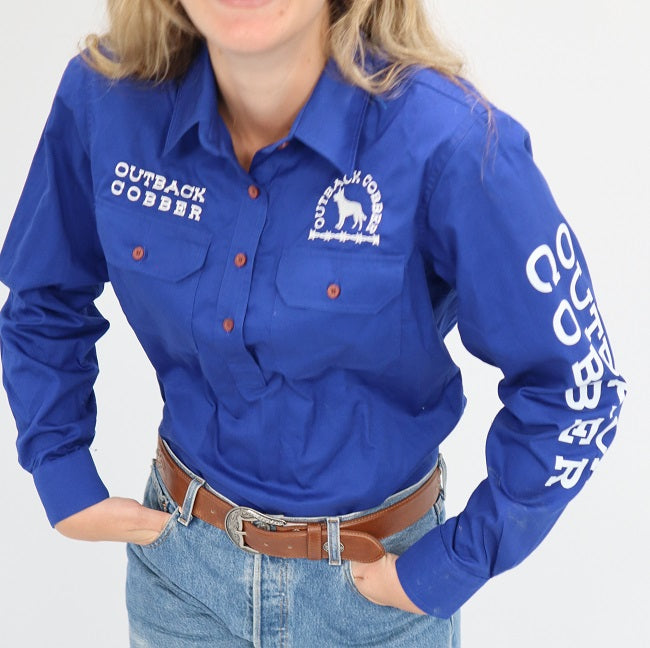 OBC Rodeo Shirt - Royal Blue